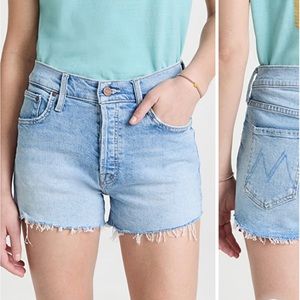 MOTHER Scrapper Cut Off Fray Short